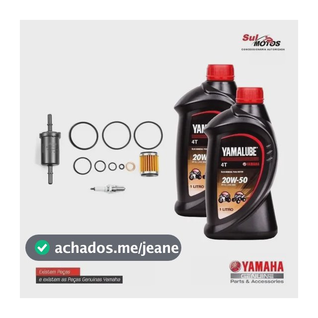 Kit Revisão Fazer 250 Lander Ténéré 30000km Original