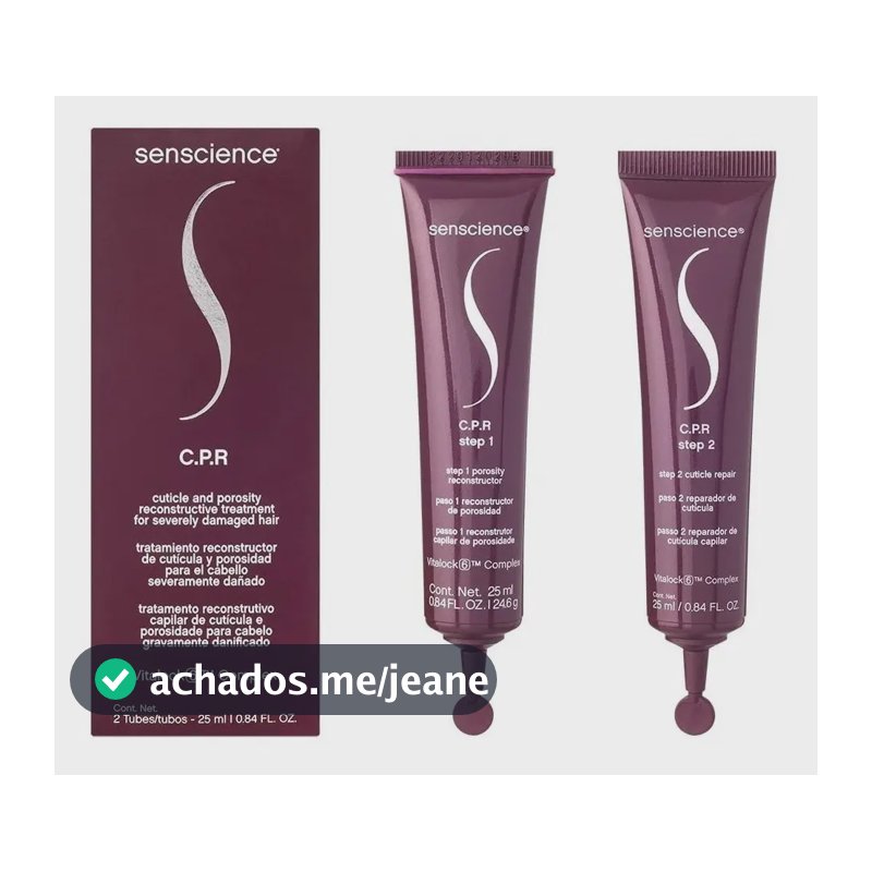 Kit Senscience C.p.r. Tratamento 2x25ml