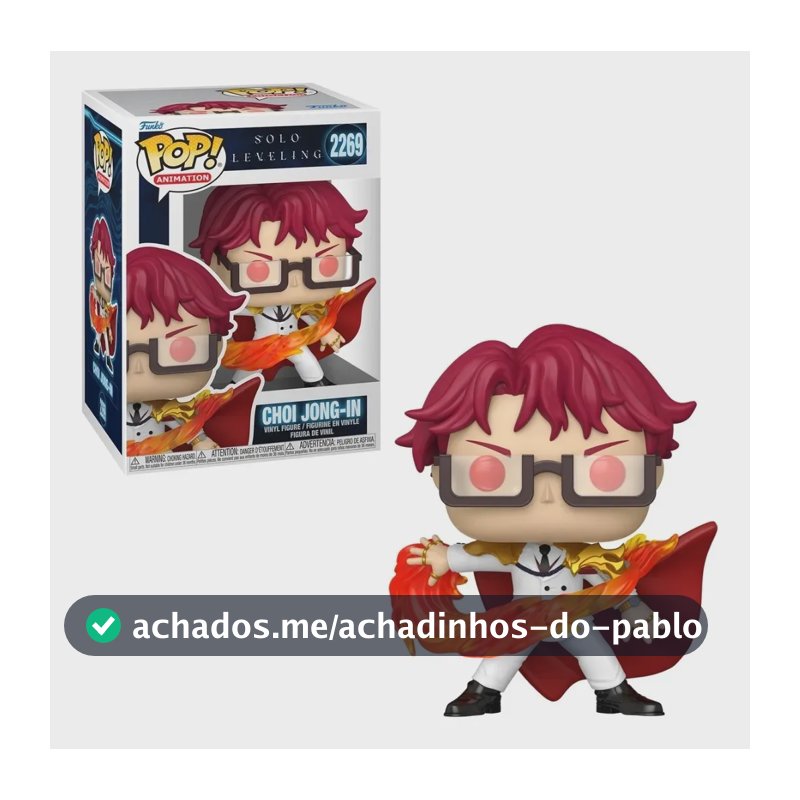 Boneco Funko Pop! Solo Leveling - Choi Jong-in