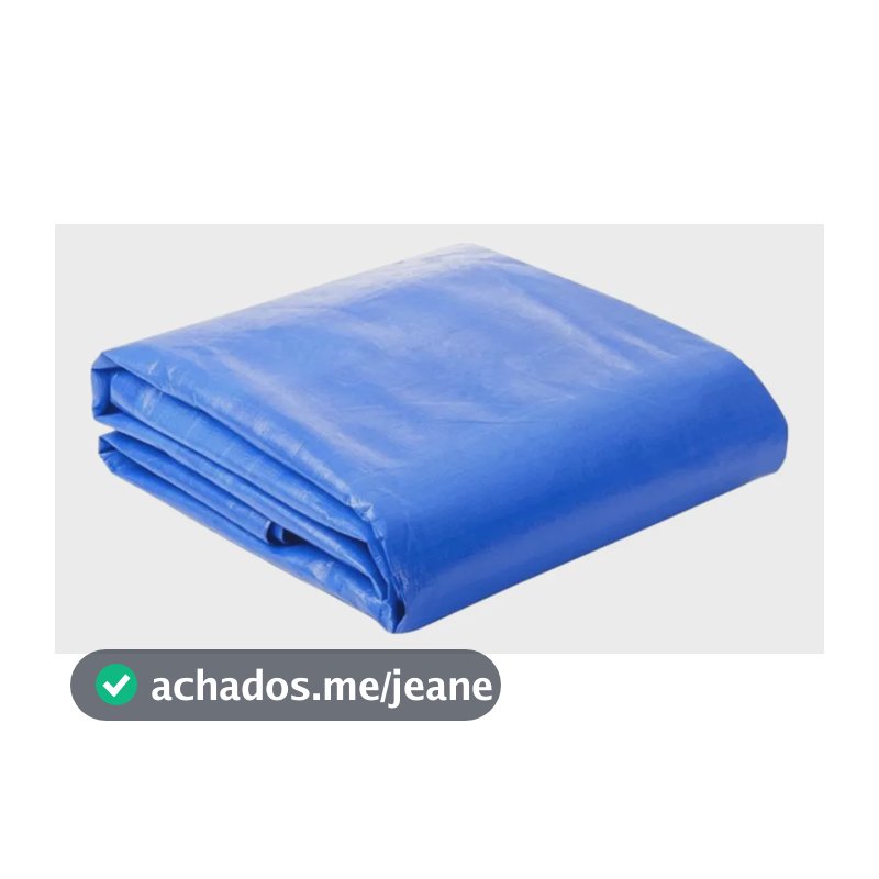 Lona Cobre Fácil 05x03 Azul Impermeável Multiuso Fuzil