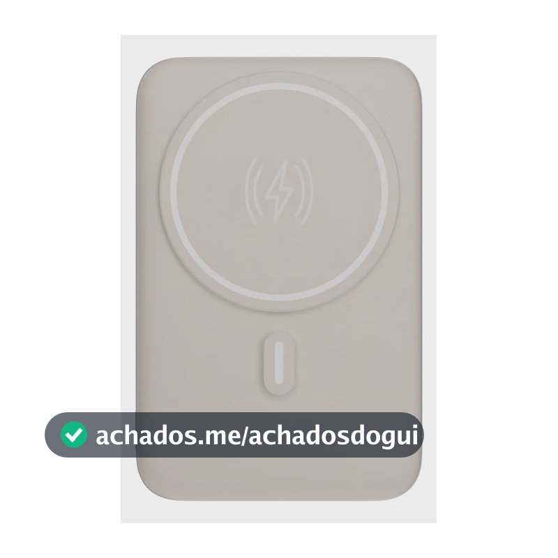 Carregador Portátil Power Bank Indução 10.000 Magsafe com suporte dobrável Geonav