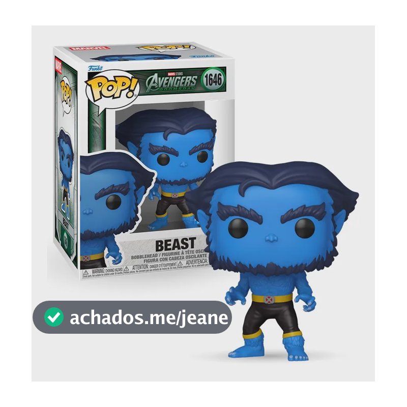 Boneco Funko Pop! Marvel Vingadores Dr Destino Fera