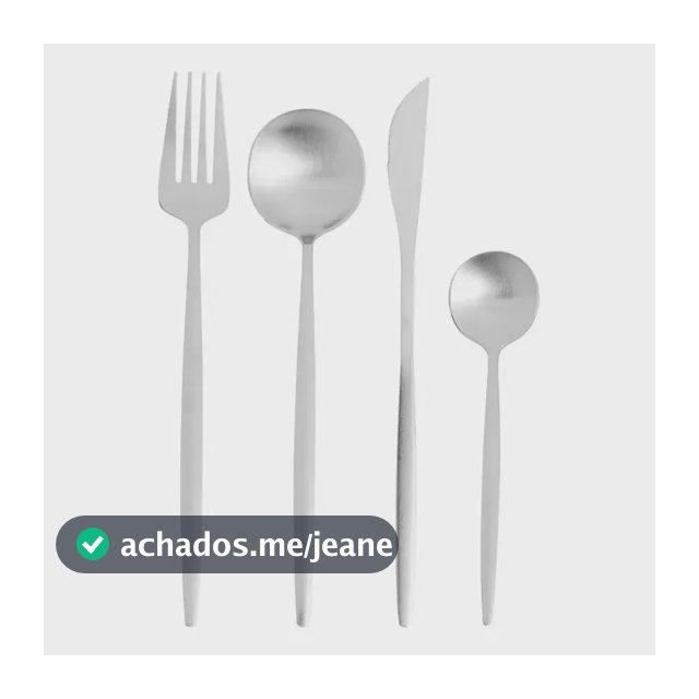 Lyor 5625 Ópera Faqueiro 16 Peças Aço Inox Elegante Prateado