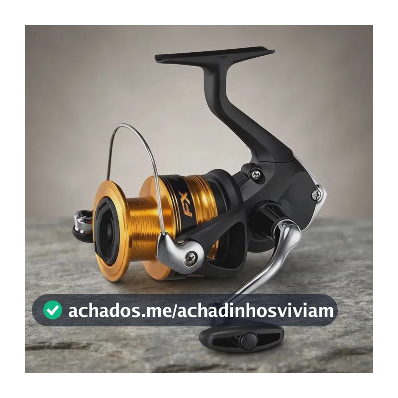 Molinete Shimano Fx Fc 4000 Cor Preto/Dourado Lado da manivela Direito/Esquerdo