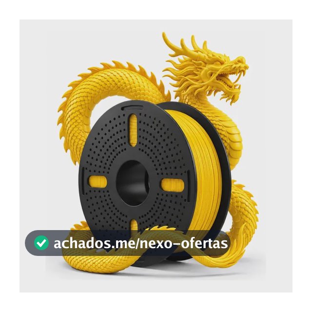 Filamentos Impressora 3d Print Pulse 1 Kg Pet G 1.75mm Cores Amarelo