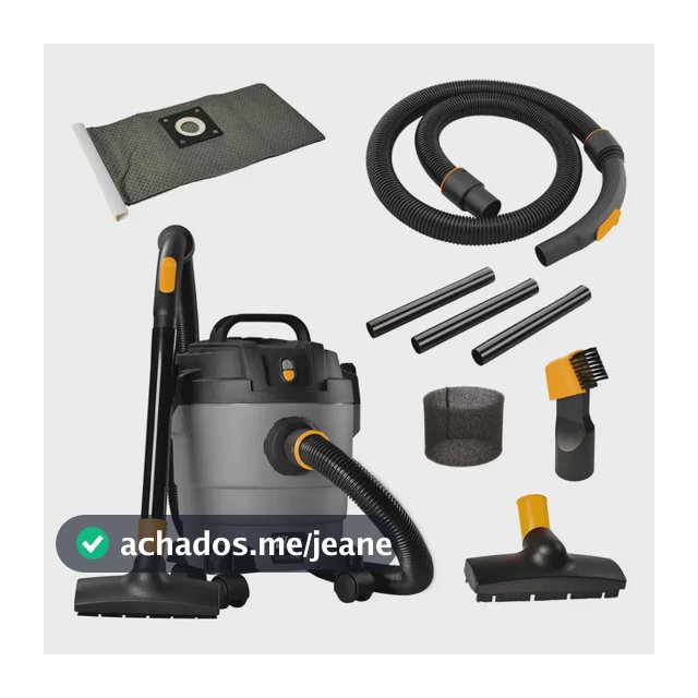 Aspirador Pó E Água Soprador Wap Gtw 10 Maré 1400w Cor Cinza