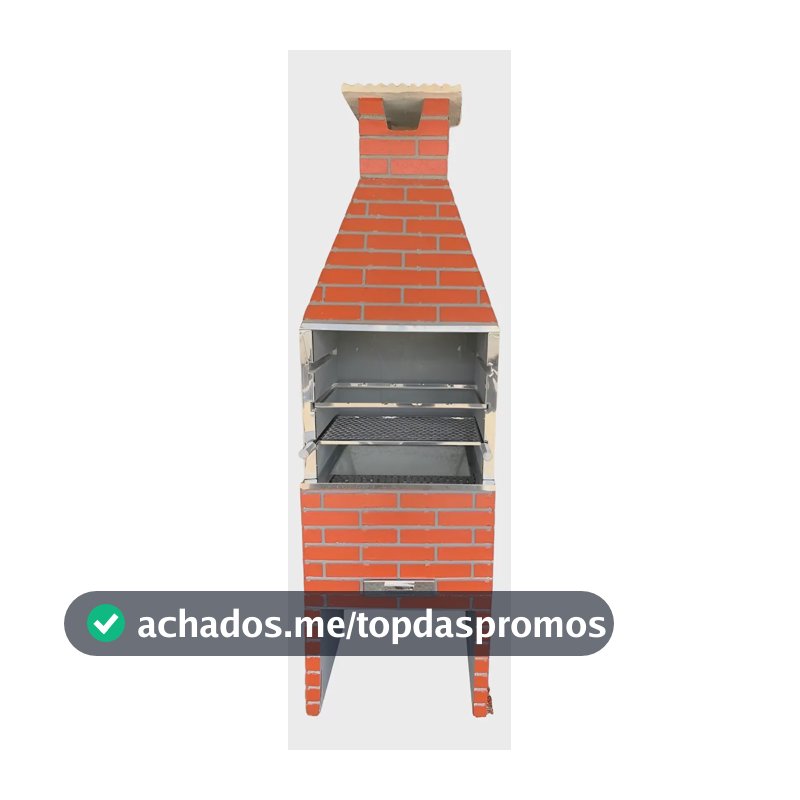 Churrasqueira Pré Moldada Tipo tijolinho 0,65 Largura X 2,25 Altura