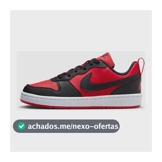 Tênis Nike Court Borough Low Recraft Infantil