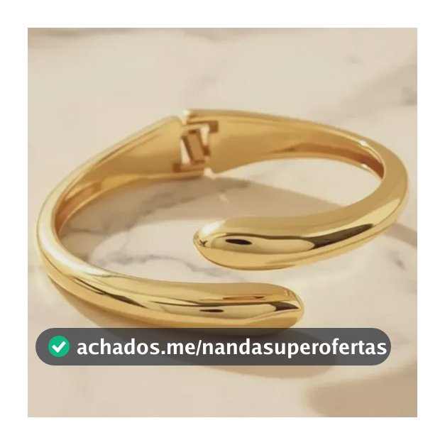 Bracelete Gota Fina Da Virgínia Ouro 18k Luxuoso