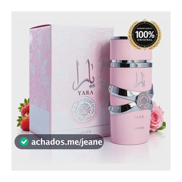 Perfume Árabe Yara Lattafa Feminino Edp 100 Ml