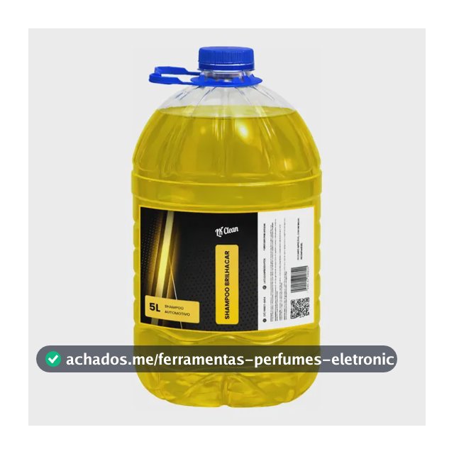 Shampoo Automotivo 5lt Desengraxante Espuma Chantily Neve