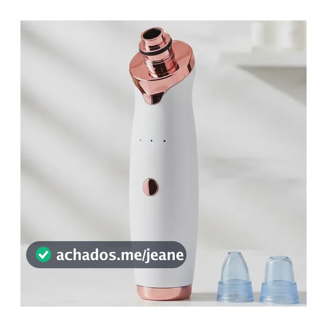 Removedor Espinha Cravos Acne Vácuo Eletrico Sucção Nariz Rotação Eletrica