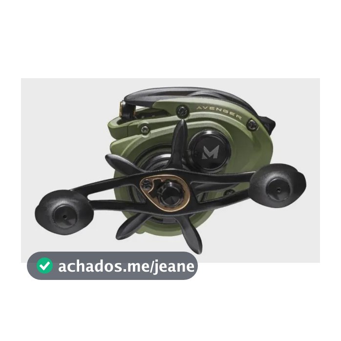 Carretilha Avenger 11000 Marine Sports Verde Lado da manivela Esquerdo