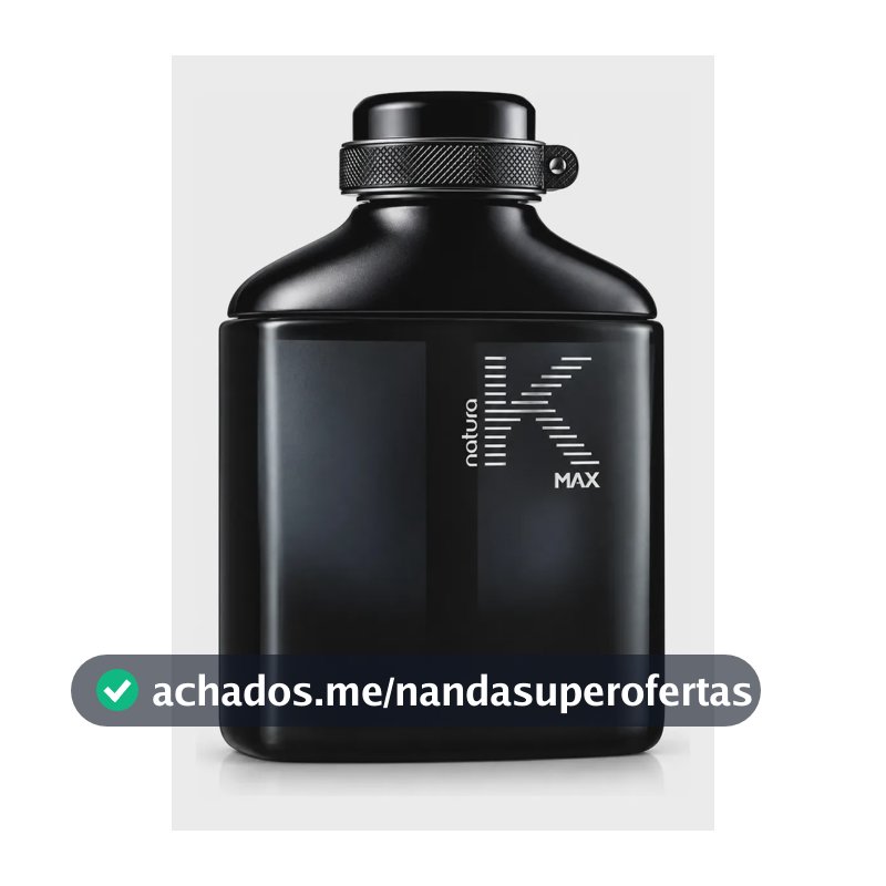 Natura K Max Deo Parfum 100 ml Para Homem
