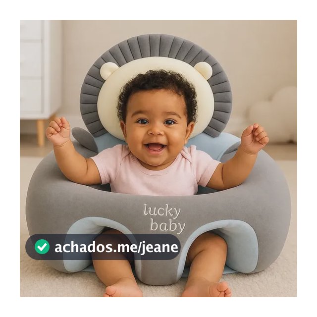 Almofada Senta Bebê Assento Infantil Antiqueda Postura Puff