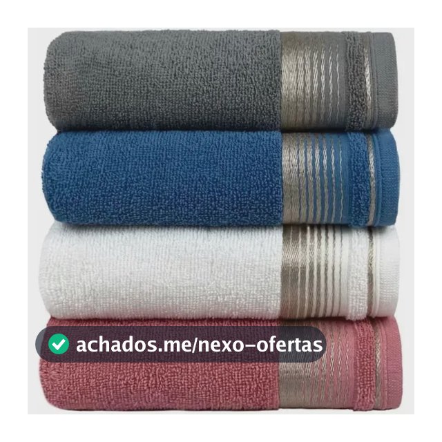 Kit 4 Toalhas De Banho Banhão Gigante Berlim 75x150cm