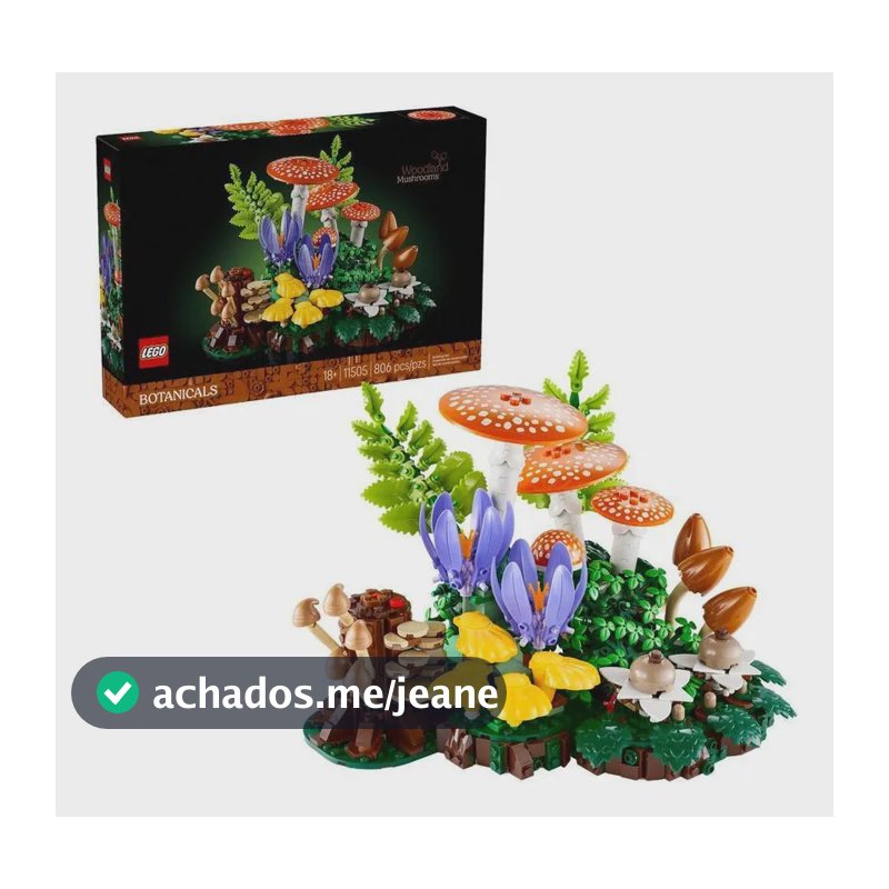 Lego Botanicals Cogumelos Silvestres 806