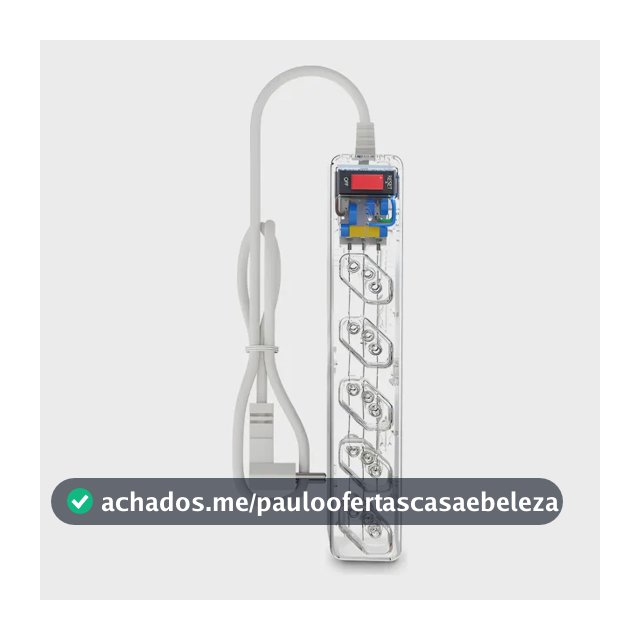 Clamper Proteção contra raios e surtos Filtro de linha - Transparente 5 - 1 m