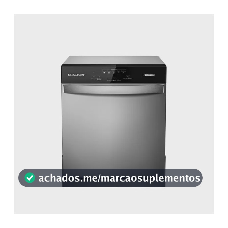 Lava-Louças Brastemp 8 Serviços Inox - BLF08BS