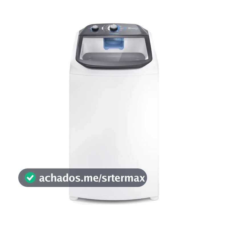 Máquina de Lavar Electrolux 13kg Cesto Inox LDA13 Branco