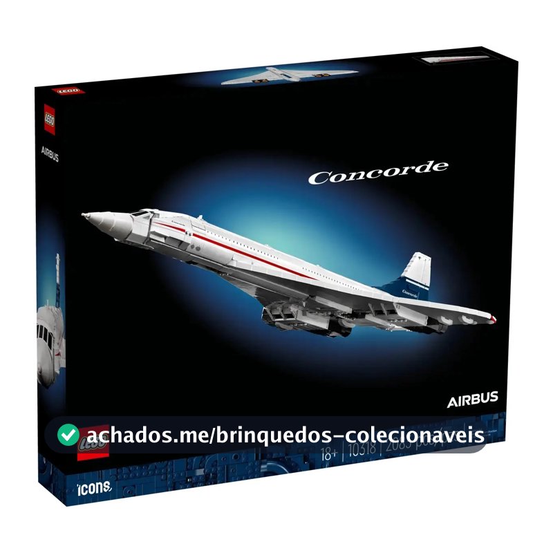 Lego Concorde 10318 Icons - 2083 peças