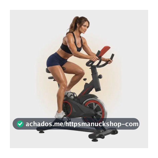 Bicicleta Ergométrica Spinning Cardio E Musculação Preto E Vermelho Nao Se Aplica