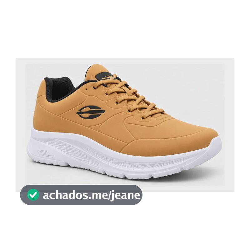 Tênis Mormaii All Run Unissex Caminhada Academia Treino Leve Açafrão Amarelo Dourado 42 Br