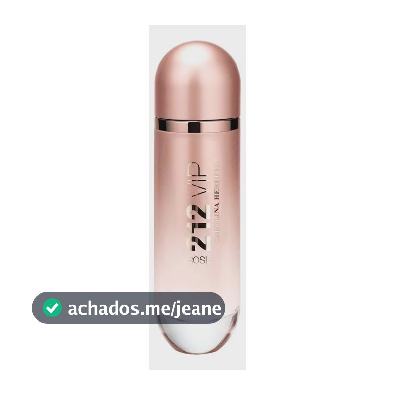 Perfume 212 Vip Rosé Carolina Herrera Edp 125ml Feminino