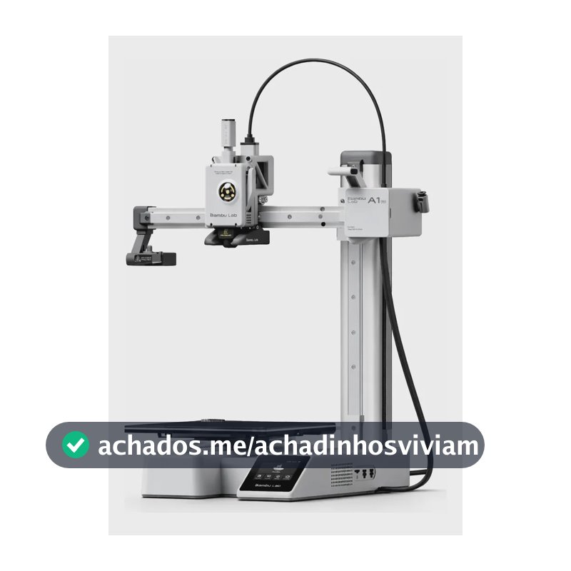 Impressora 3d Bambu Lab A1 Mini Base Sem Ams 127/22 Cinza