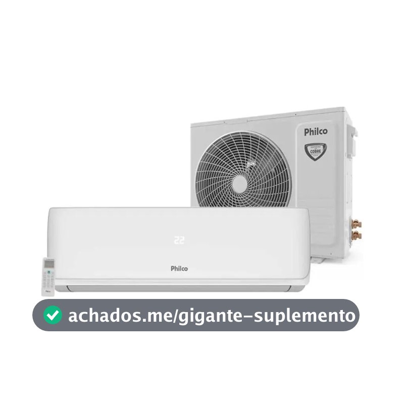 Ar-condicionado Split 18.000 BTUs Philco Frio PAC18FI