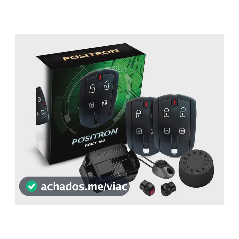 Alarme para carro Cyber Exact EX360 Universal Pósitron