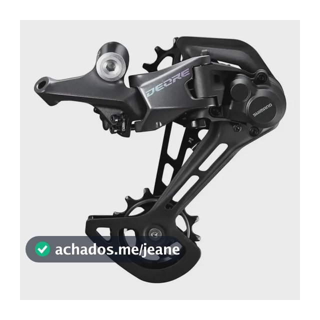 Câmbio Traseiro Shimano Deore Rd M6100 P/ 10/51 1x12v - 12v Preto