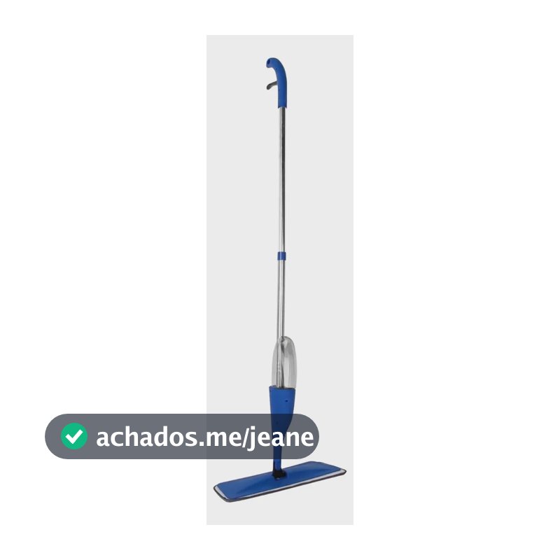 Mop Spray Clean Tech Com Reservatório Rotação 360º e Cabo Ajustável