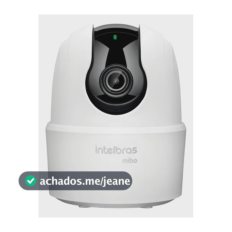 Câmera Inteligente Intelbras Ime 360 3mp Visão 360 Wi-fi Cor Branco