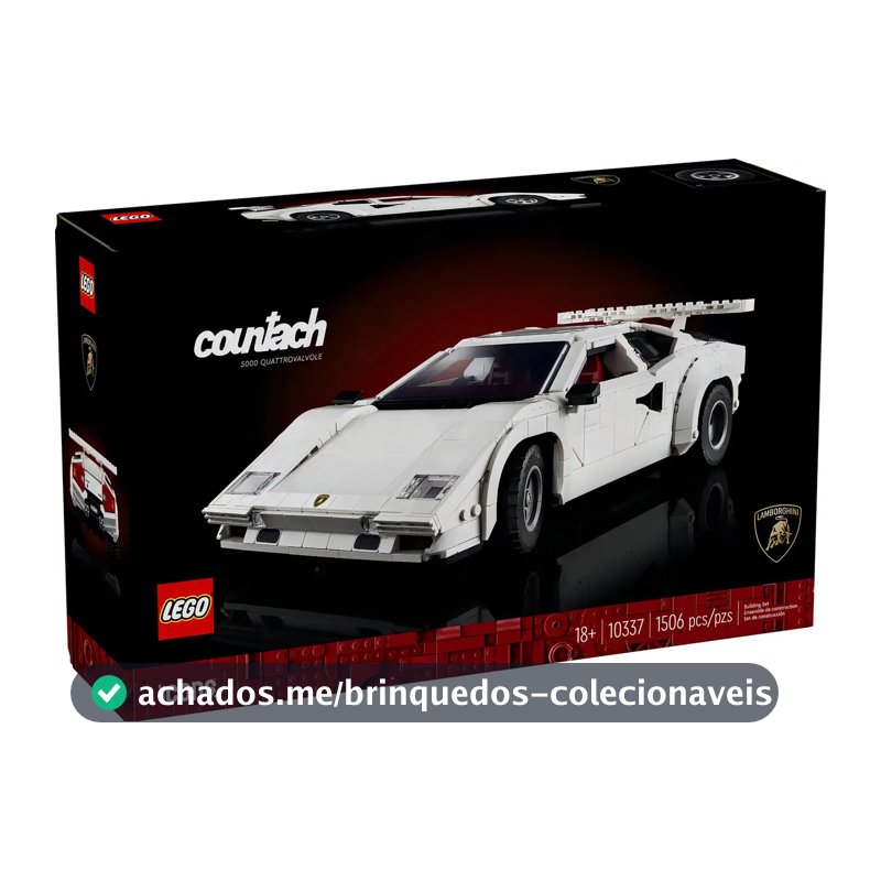 Conjunto de peças de construção Lego Icons 10337 1506 em caixa