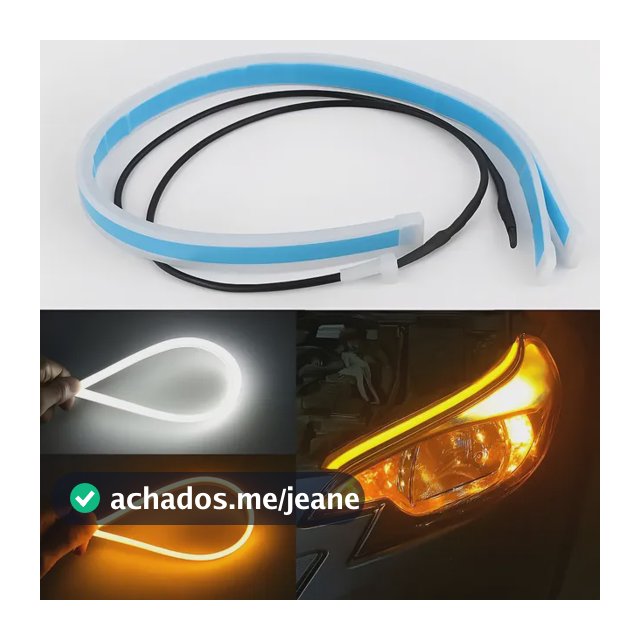 Fita Led Par 60cm Drl Farol E Seta Sequencial Universal