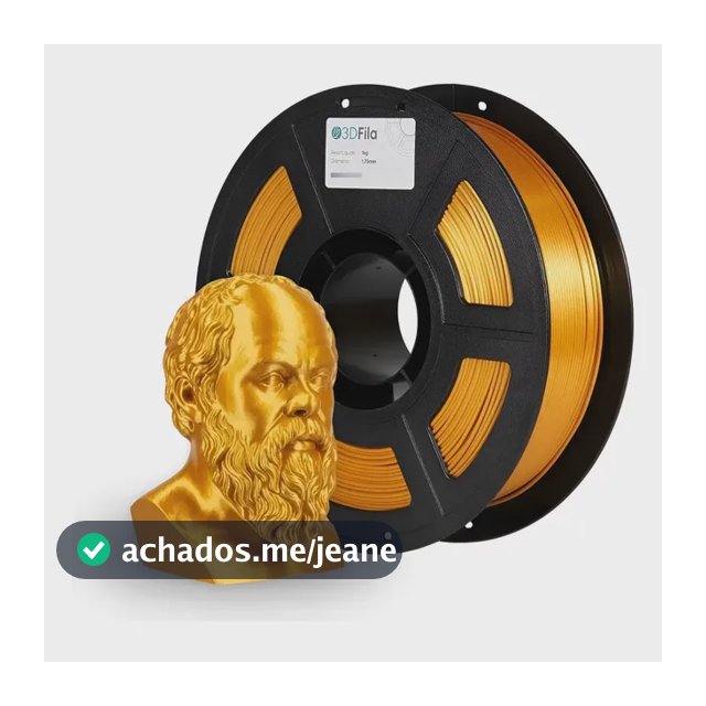 Filamento Pla Silk 1kg 1,75mm Impressão 3d - 3dfila