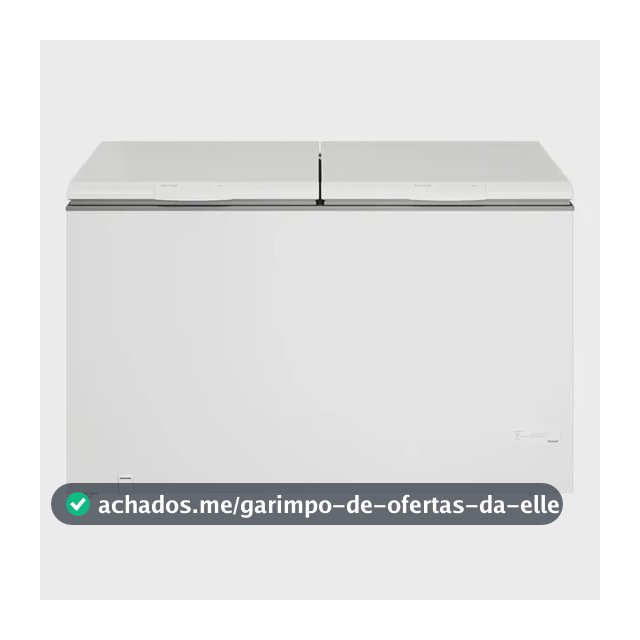 Freezer Horizontal Consul 2 Portas 528 Litros Branco - CHB53MB