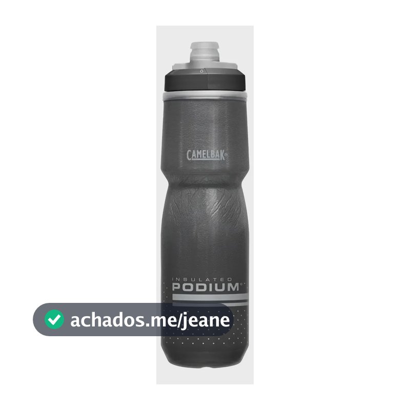 Caramanhola Garrafa Térmica Podium Chill 710ml Camelbak Cor Preto