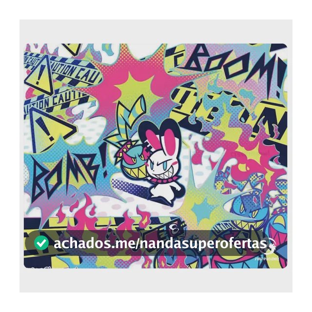 Mouse Pad Gamer de Vidro Temperado Speed Glacier 49x42cm Grande Premium Antiderrapante Ultra Liso Fire Phoenix Crazy Boom