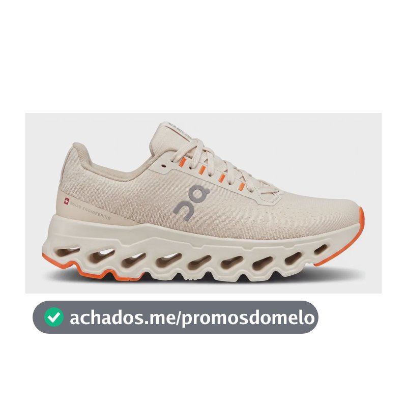 Tênis On Cloud Running Cloudmonster 2 Oferta Exclusiva On Cloud - Branco Laranja On Cloud Max Surfer 37 Br