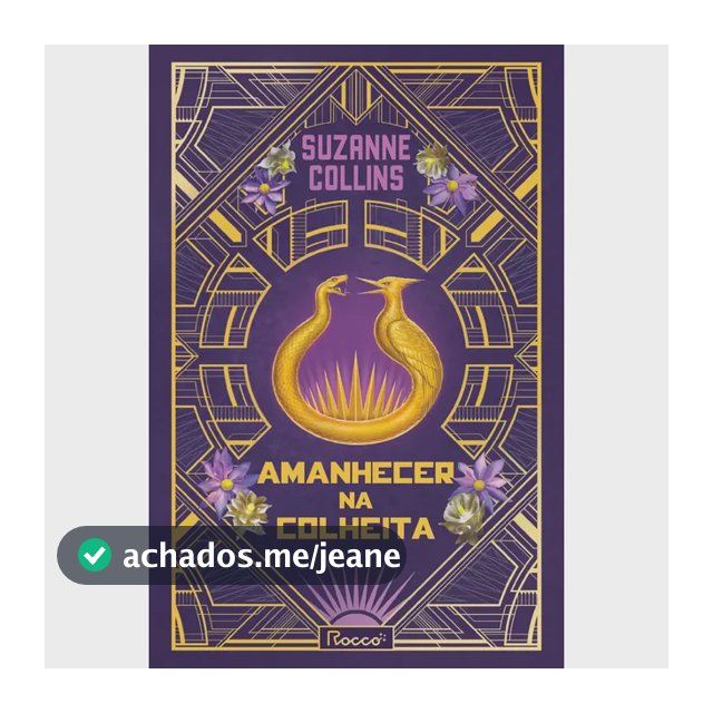Amanhecer na colheita - Collins, Suzanne - Rocco - Capa Dura