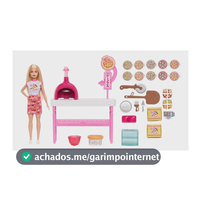 Barbie Conjunto de Brinquedo Conjunto de Jogo Pizzaria