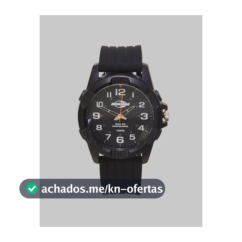 Relógio Mormaii MOPC21JAS/8L Masculino Cor Preto