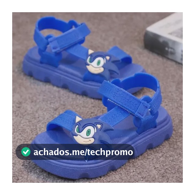 Sandália Baby Papete Infantil Masculina Super Leve E Segura
