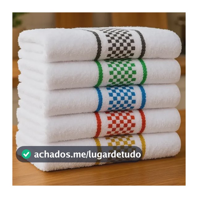 Kit 10 Pano De Prato Premium Atoalhado Grande 100% Algodão
