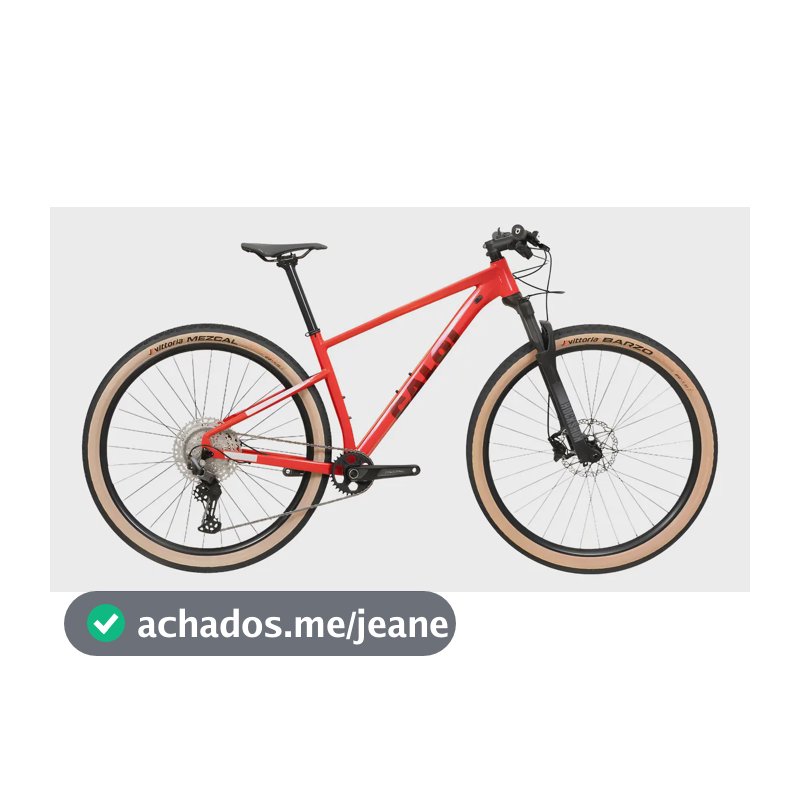 Bicicleta Caloi Explorer Evo Sl Aro 29 Deore 12v 2025 Vermelho M
