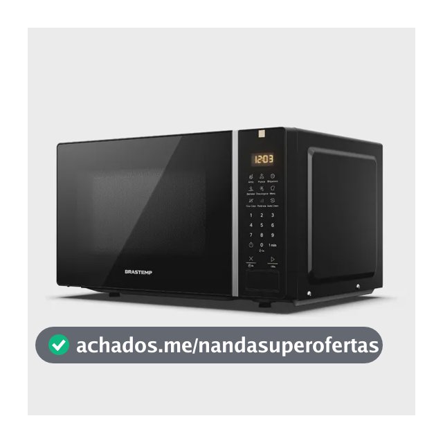 Micro-ondas Brastemp 23 Litros Multi Preparos - BMS23A
