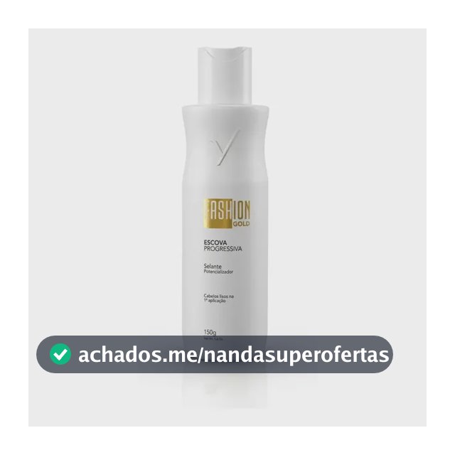 Escova Progressiva 150g - Fashion Gold