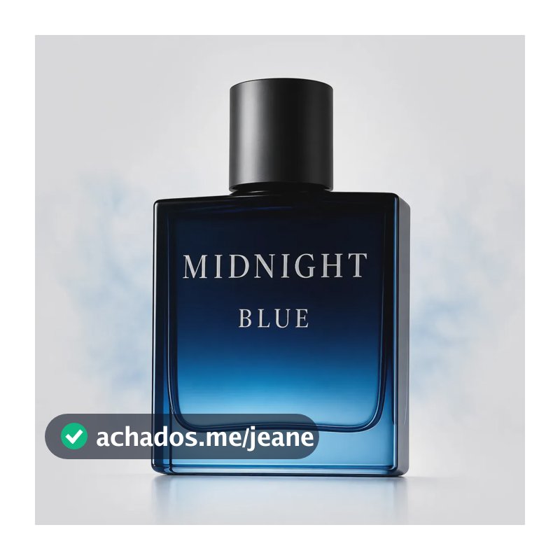 Perfume Masculino Midnight Blue Alta Fixação Attracione Feromônios 100ml Essência Blue Lhp